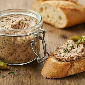 Rillettes of sturgeon and caviar