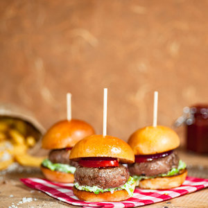 Organic set : Mini burger Black Angus
