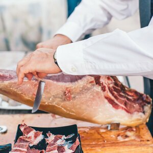100% natural Hand-Sliced Iberian Ham