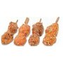 Breaded chicken skewer