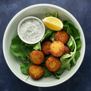 Gluten Free Falafels Vegan Organic
