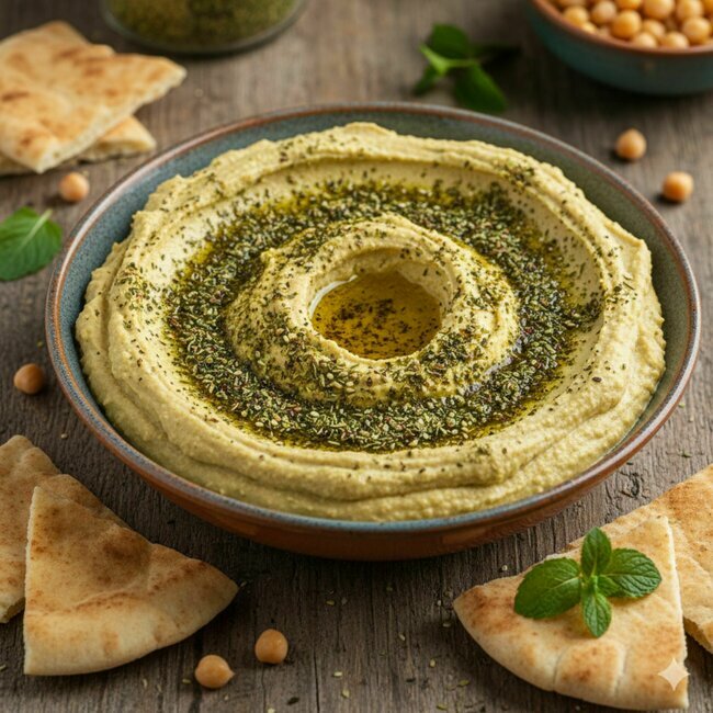 Houmous Zaatar
